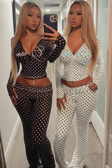 Bougie baddie polka dot set