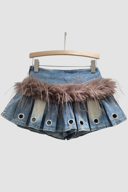 Check up on me baddie skirt