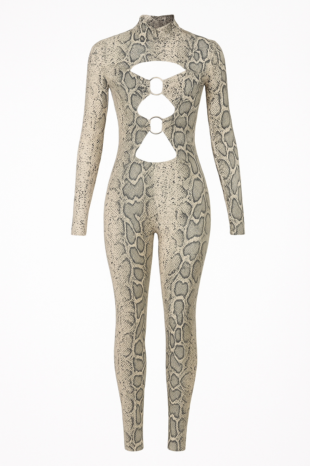 Skin baddie jumpsuit- green