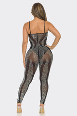Turn me up baddie jumpsuit - black shopwithfloco