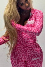 Cheetah baddie set - pink
