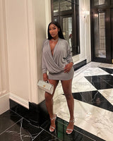 Elegant babe baddie dress