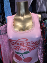 Cherry babe top