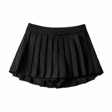 Mini skirt babe