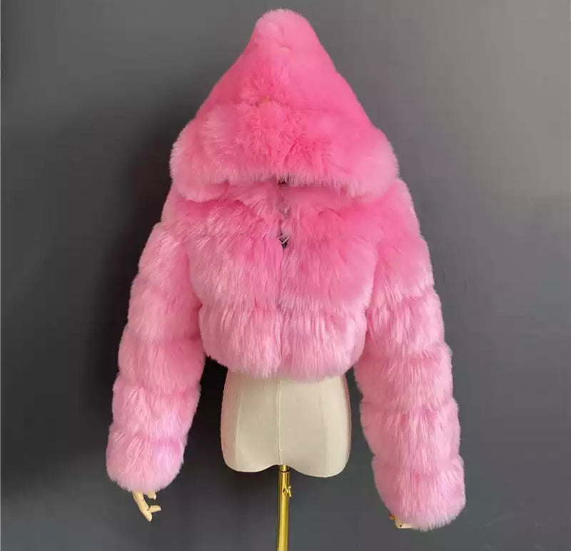 Iced out ˈflɒrəns winter jacket - pink