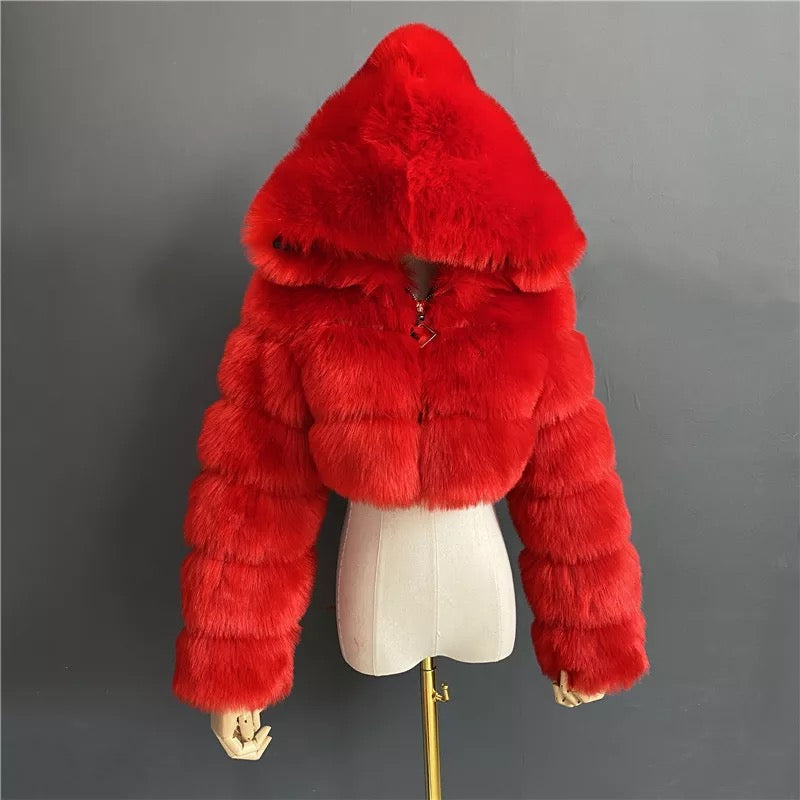 Iced me out ˈflɒrəns winter Jacket - red